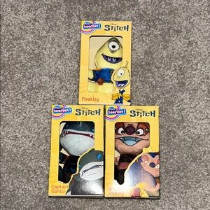 3 pack Disney Stitch Micro Beanies Set